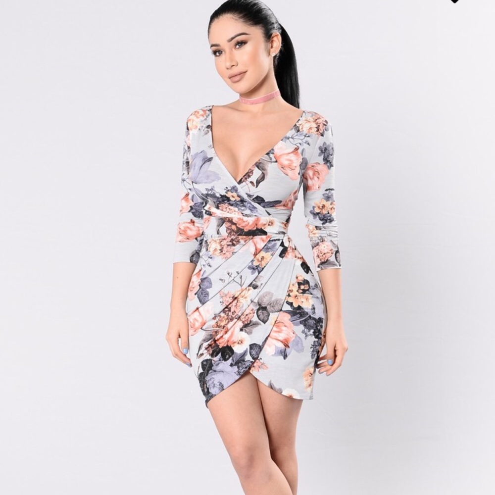 Fashion Nova Take it Slow Lavendar Dress
